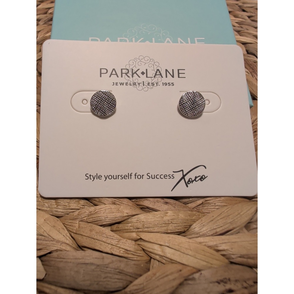 Park Lane Dottie Silver Tone Earrings Studs NIB